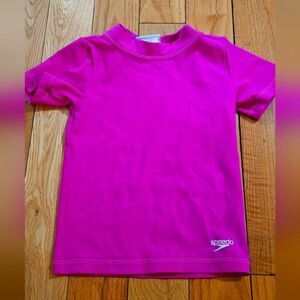 Speedo Toddler Swim Rash Guard 50+Sun Block Size 3T